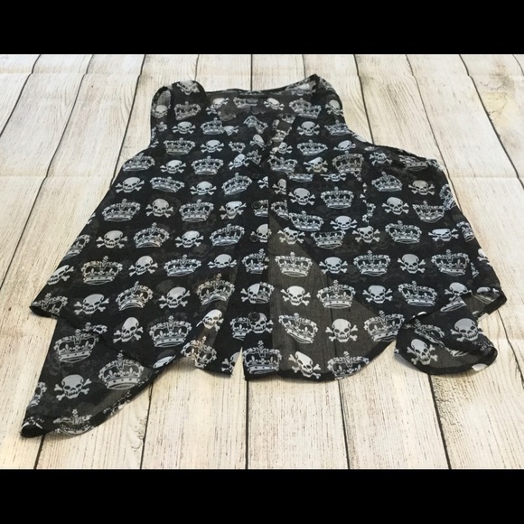 Seduction Sheer sleeveless blouse - Picture 1 of 4